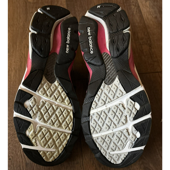 New Balance 990v3 Womens 8.5 Breast Cancer Awareness Running Shoes Gray Pink - Picture 14 of 16